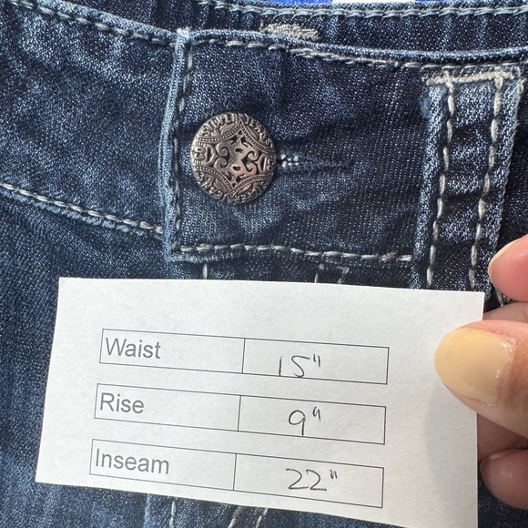 Silver Jeans Suki Flap Capri Blue - Picture 14 of 14